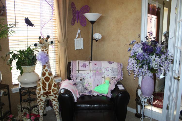 Madisela's corner, all purple